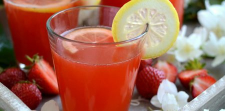 Lemoniada truskawkowa