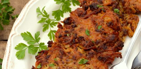 Placki ziemniaczane z mięsem