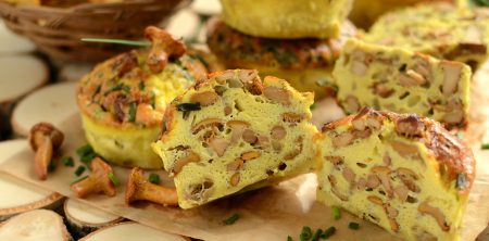 Tymbaliki jajeczne z kurkami