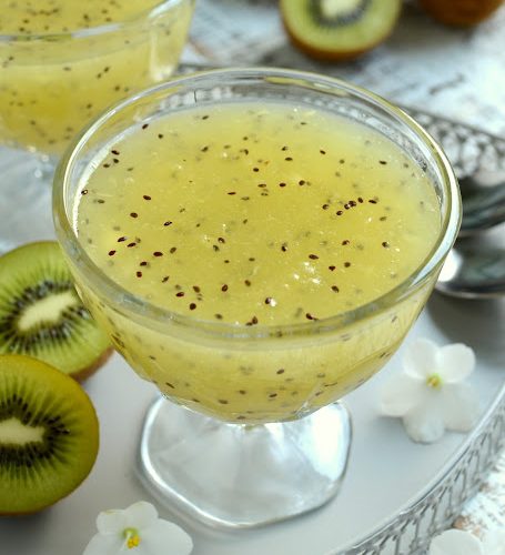 Kisiel o smaku kiwi