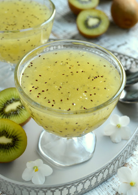 Kisiel o smaku kiwi