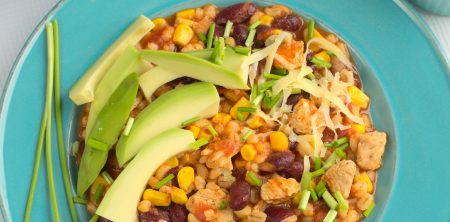 Meksykańskie pęczotto z indykiem