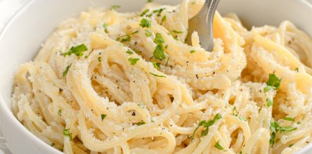 Spaghetti z sosem Alfredo