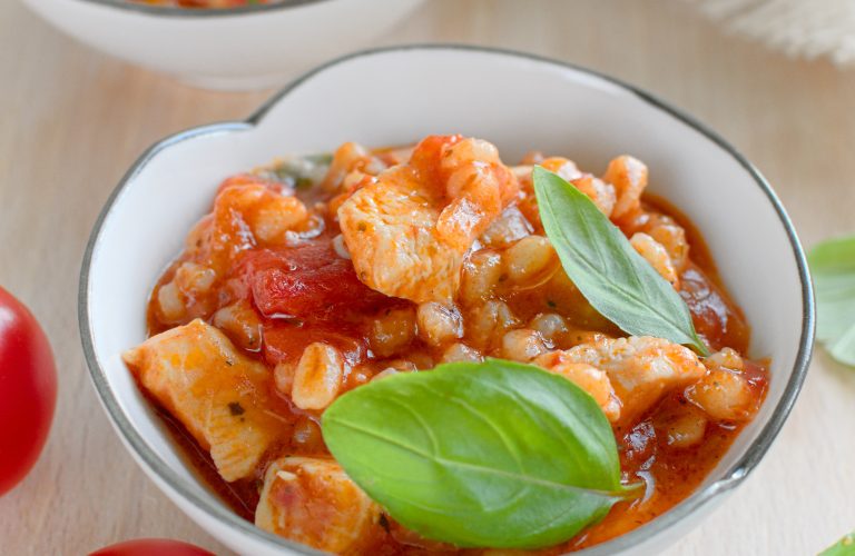 Kaszotto a'la caprese (po włosku)
