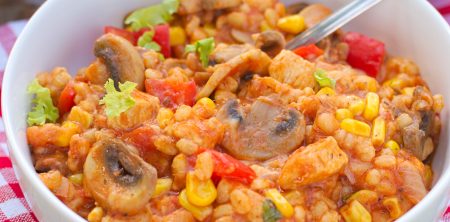 Kaszotto a’la pizza