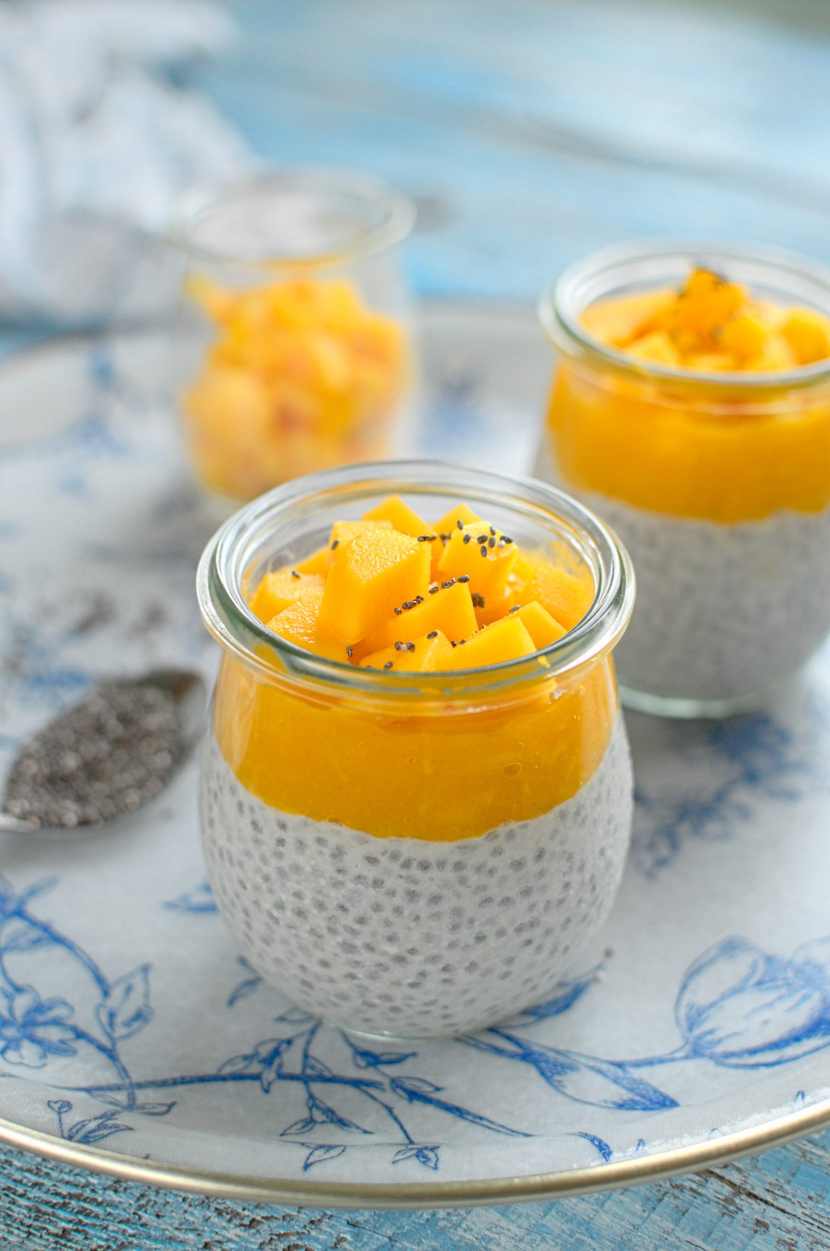 Pudding chia z mango