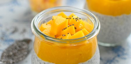Pudding chia z mango