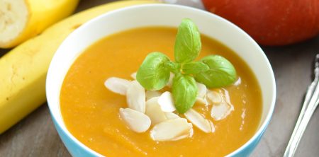 Karaibska zupa dyniowa