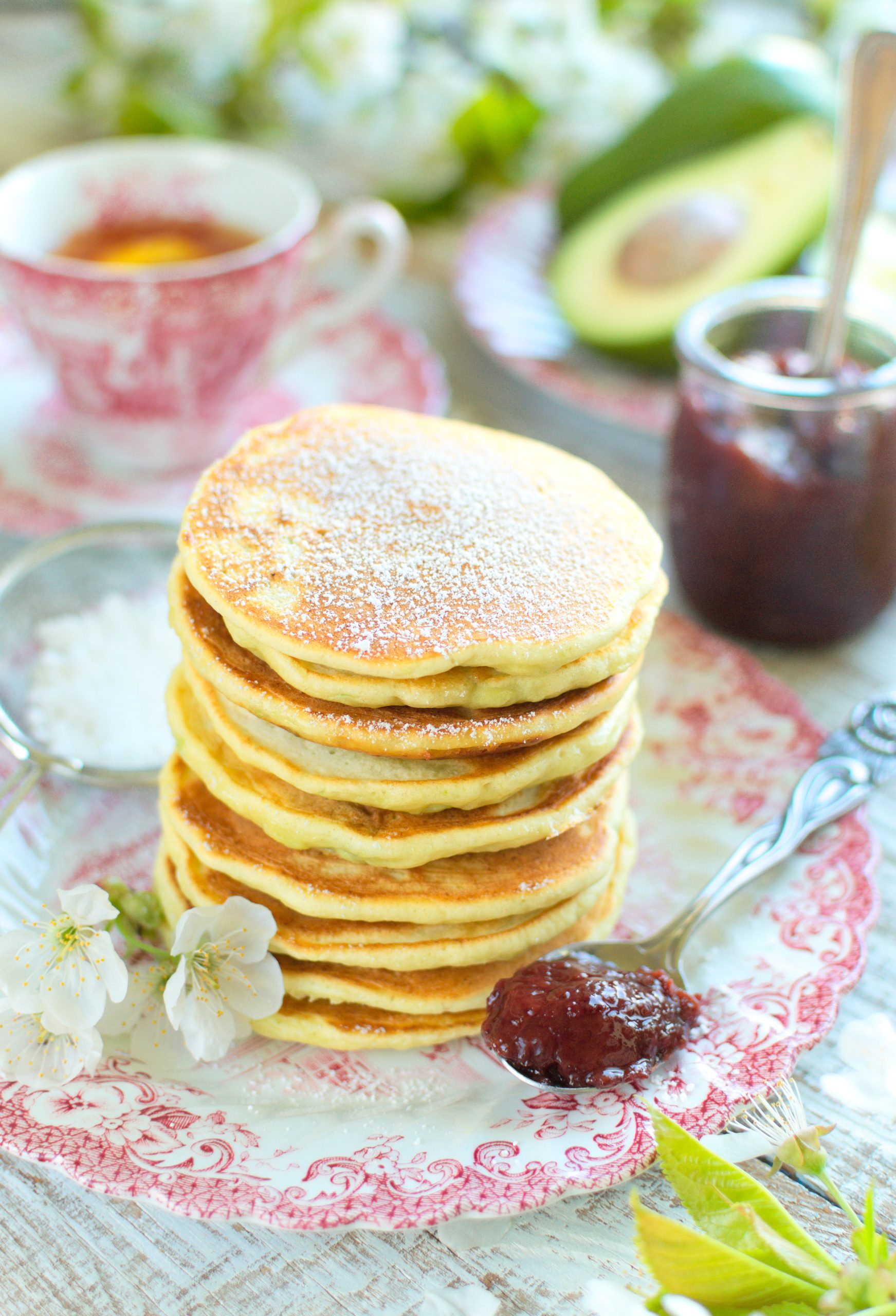 Pancakes z awokado