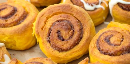 Dyniowe ślimaczki a’la cinnamon rolls