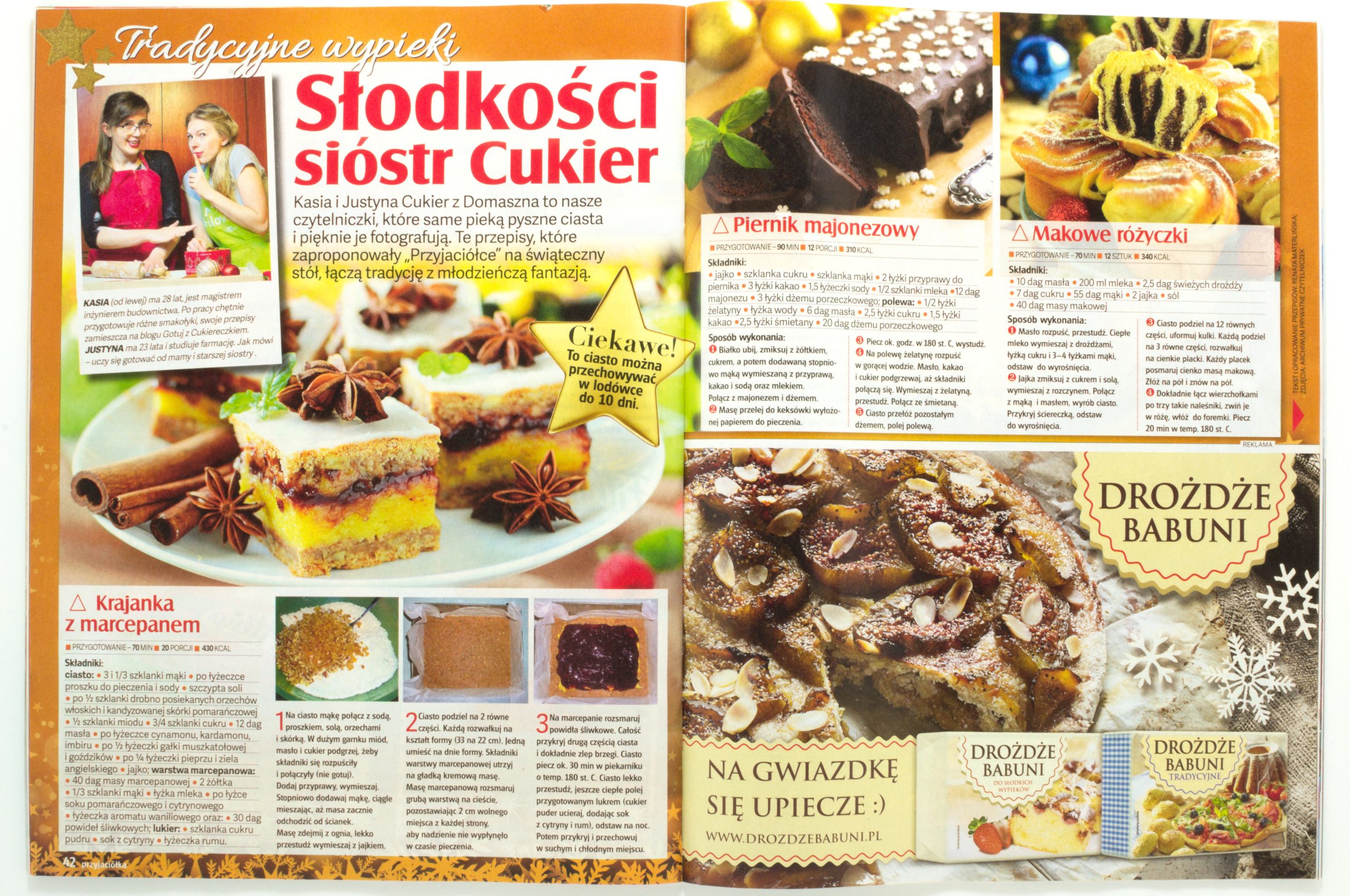 Artykuł w „Przyjaciółce”