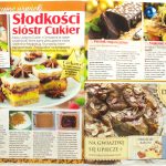Muffinki na białkach z bitą śmietaną i owocami