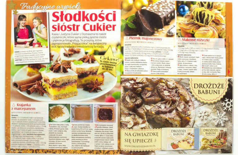 Artykuł w "Przyjaciółce"