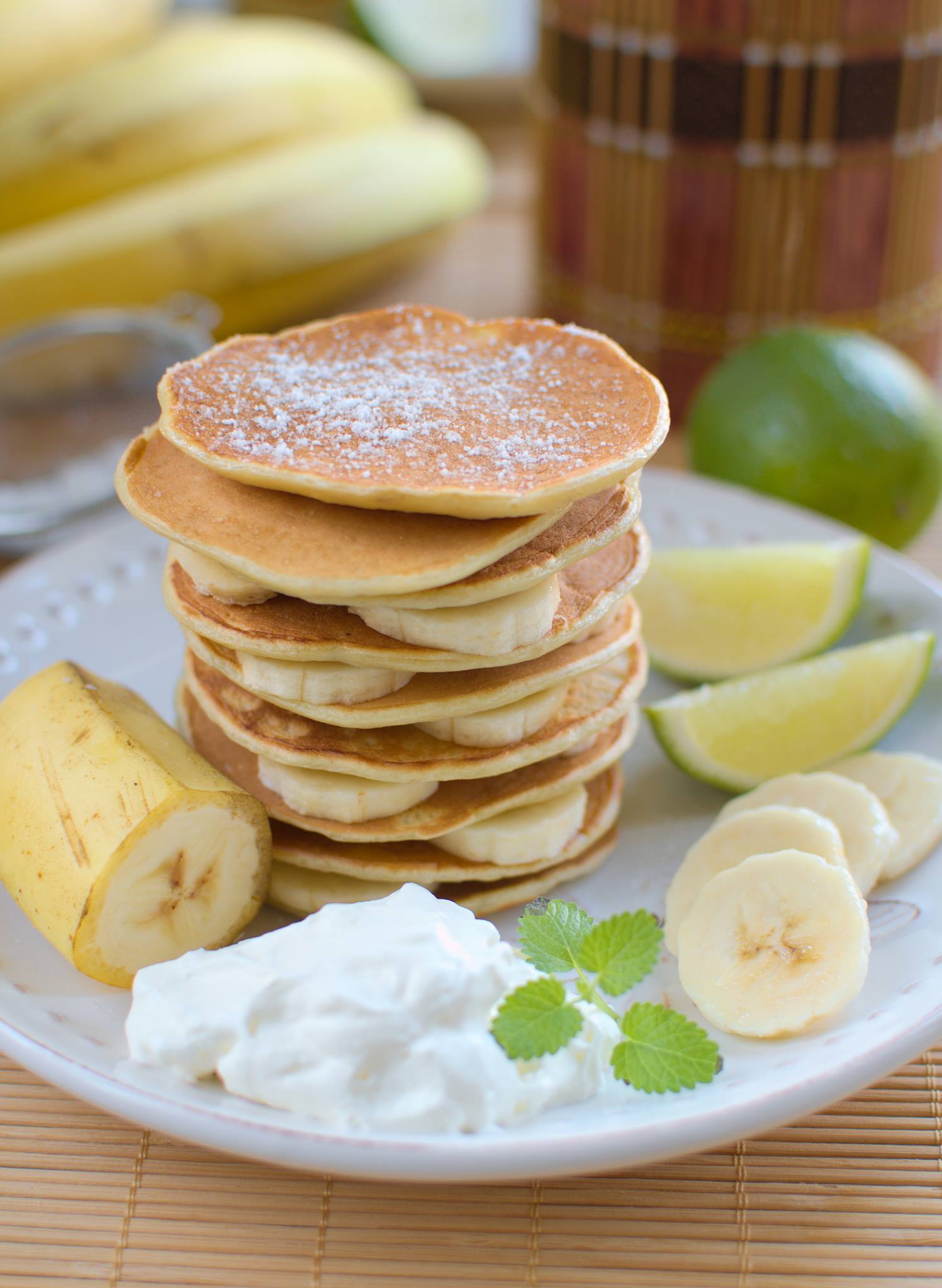 Placki bananowe po tajsku