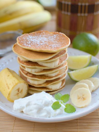 Placki bananowe po tajsku