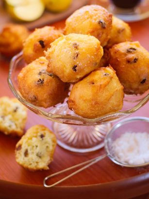 Oliebollen - pączki holenderskie