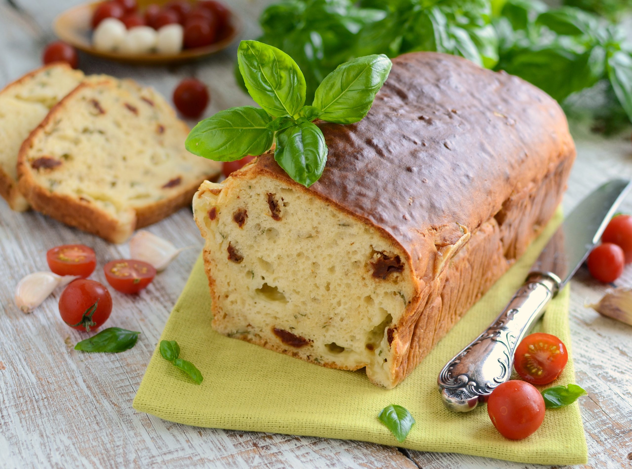 Chlebek caprese