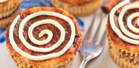 Mini serniczki cynamonowe (a’la cinnamon roll)