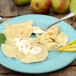 Krokiety z malinami i mascarpone