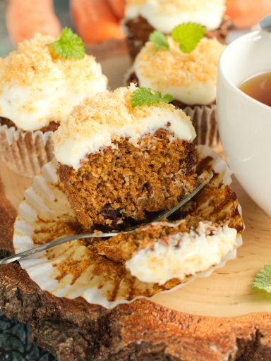 Fit muffinki marchewkowo-kokosowe