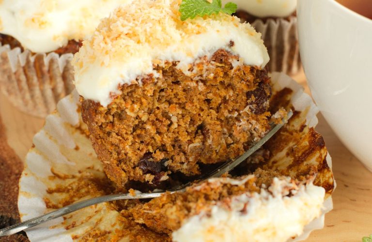 Fit muffinki marchewkowo-kokosowe