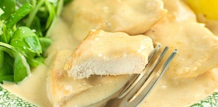 Kurczak w sosie parmezanowym