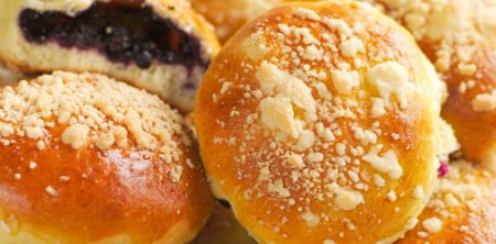 Jagodzianki z kruszonką