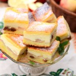 Ciasto serowo-cytrynowe z jabłkami