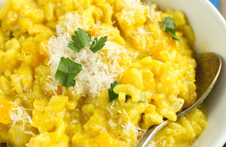 Risotto z dynią i kurczakiem