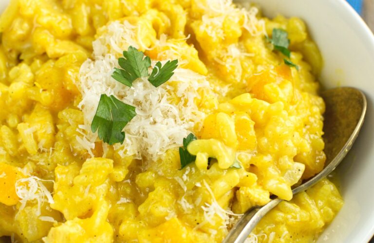 Risotto z dynią i kurczakiem