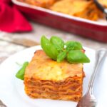 Pieczona owsianka z jabłkiem i bananem