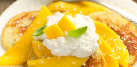 Puszyste placki kokosowe (na mące kokosowej)