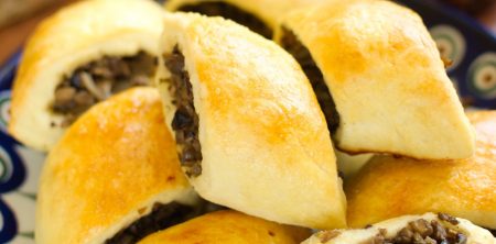 Paszteciki z pieczarkami