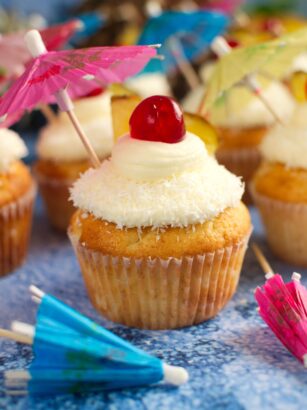 Babeczki pina colada