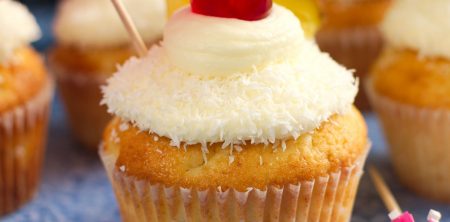 Babeczki pina colada