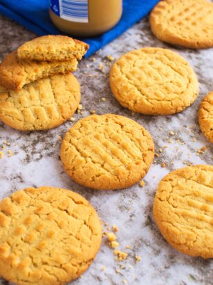 Ciasteczka z masłem orzechowym
