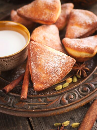 Mandazi - wschodnioafrykańskie pączki kokosowe