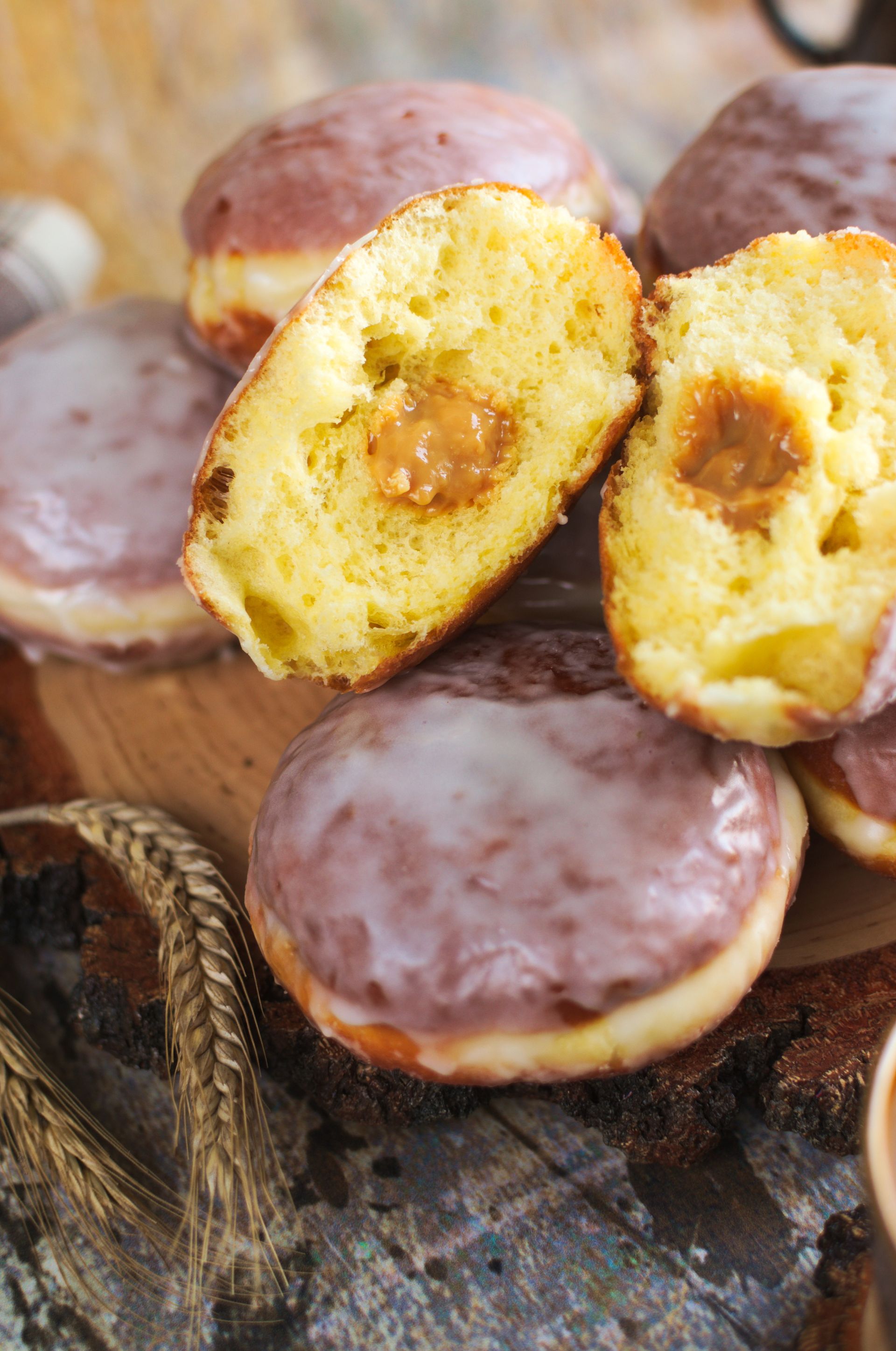 Pączki z kajmakiem