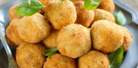 Puszyste kuleczki łososiowe