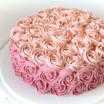 Tort w róże