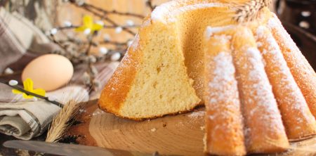 Anielska babka drożdżowa (na samych białkach)