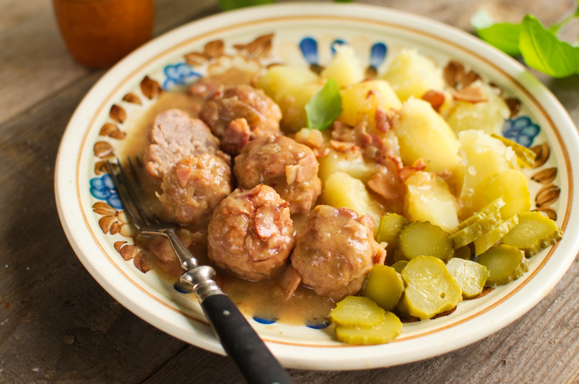 Pulpeciki w sosie z boczkiem