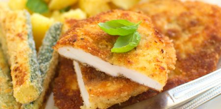 Kotlety z kurczaka w parmezanowej panierce