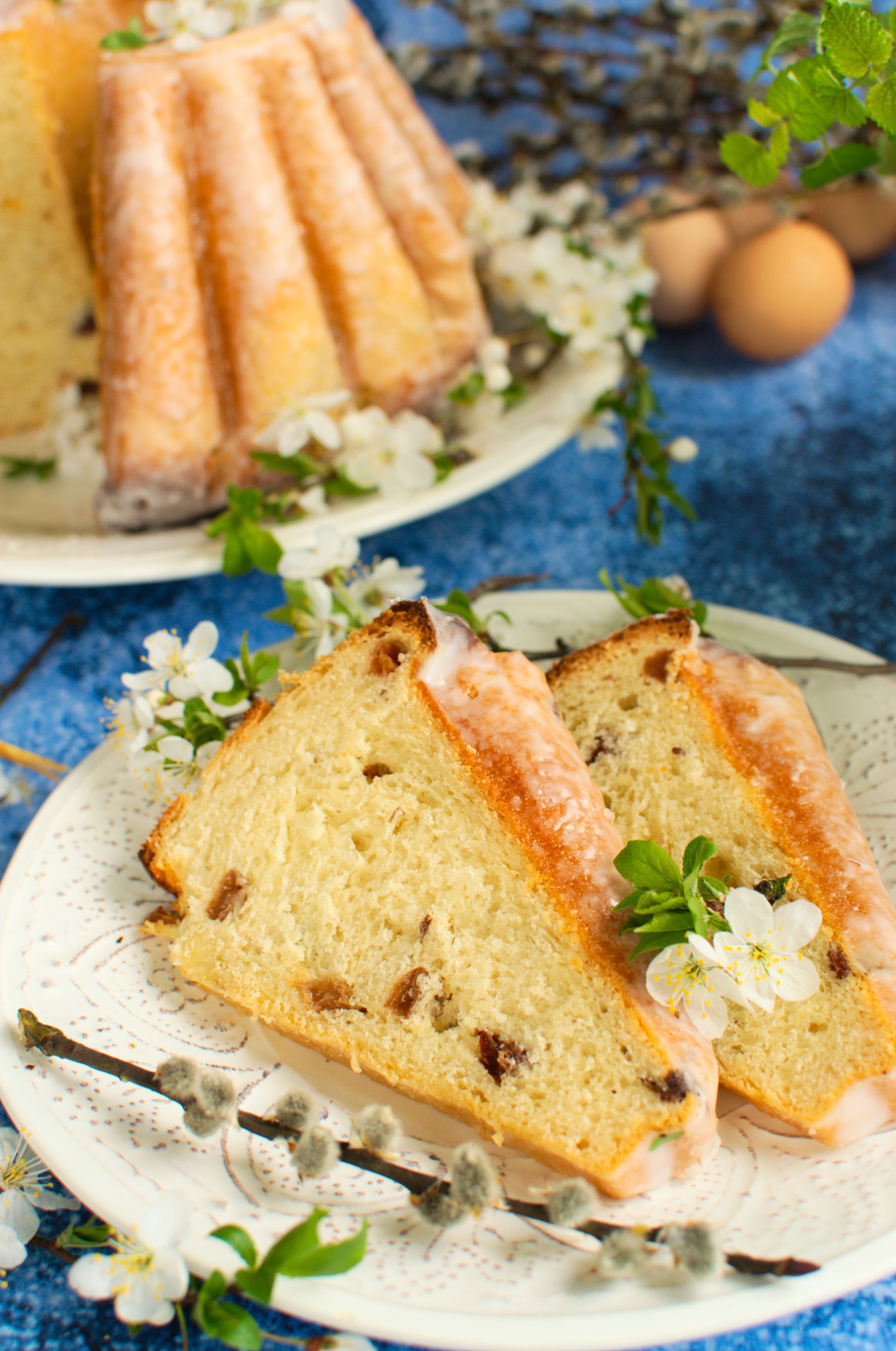 Drożdżowa babka wielkanocna