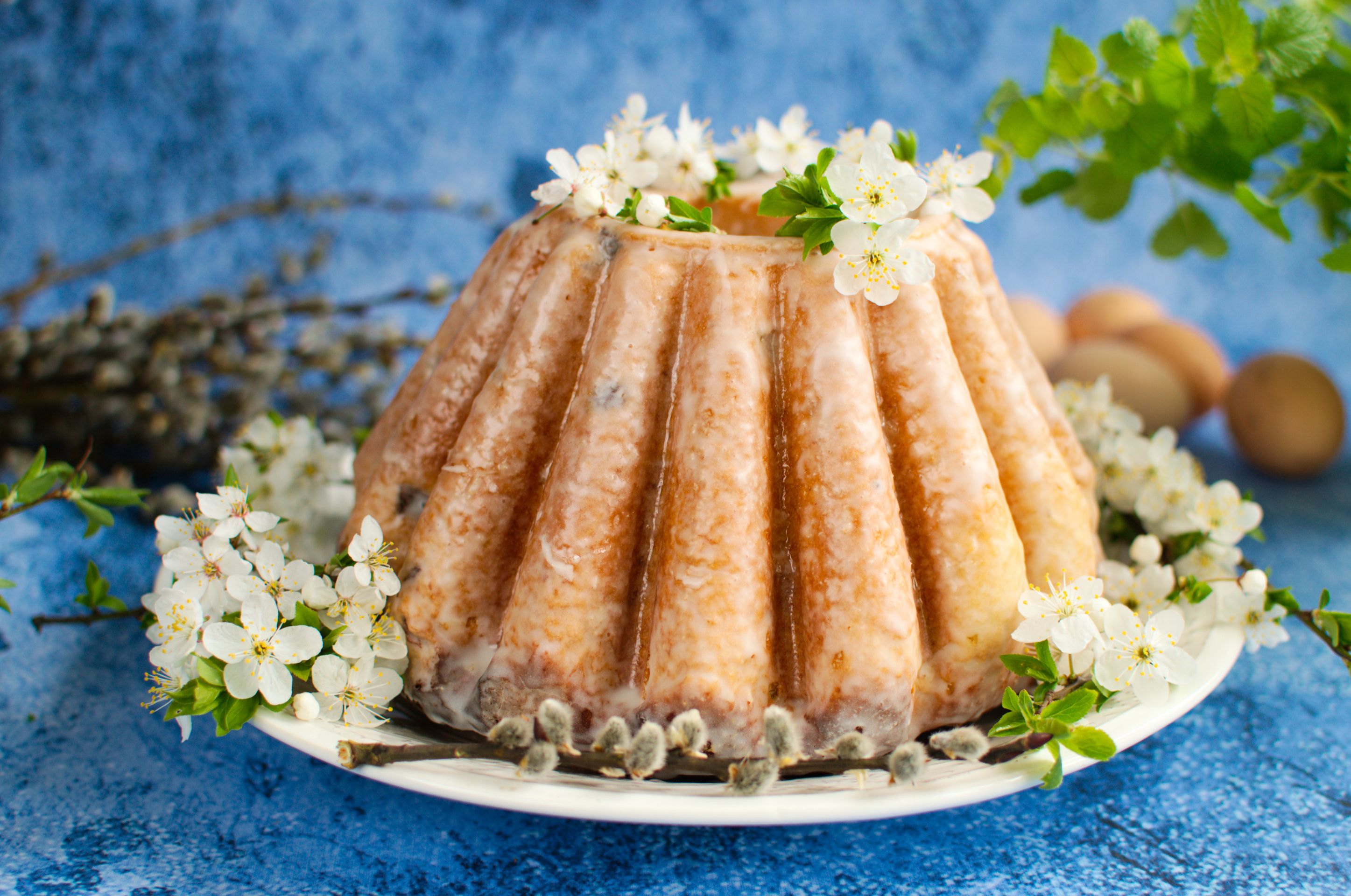 Drożdżowa babka wielkanocna