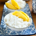Ryżowy deser tajski z mango
