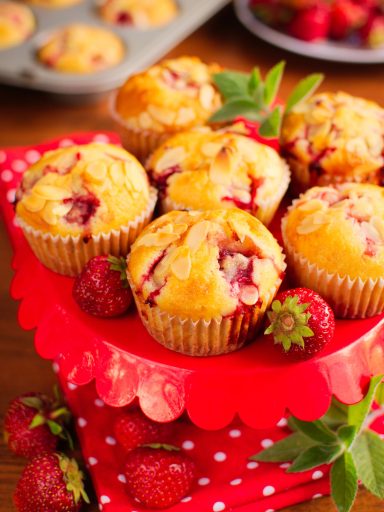 Muffinki z truskawkami