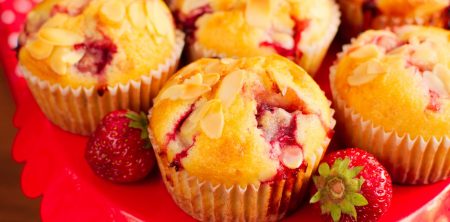 Muffinki z truskawkami