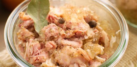 Drobiowa konserwa ze słoika