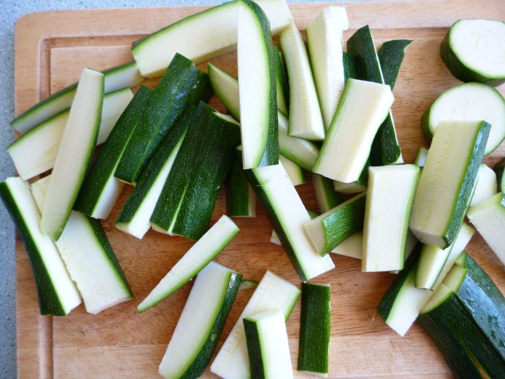 Parmezanowe frytki z cukinii